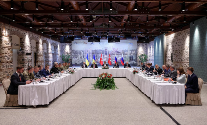 Negocierile dintre Ucraina și Federația Rusă au început la Istanbul. Primele imagini - VIDEO Negocierile dintre Ucraina și Federația Rusă au început la Istanbul. Primele imagini - VIDEO
