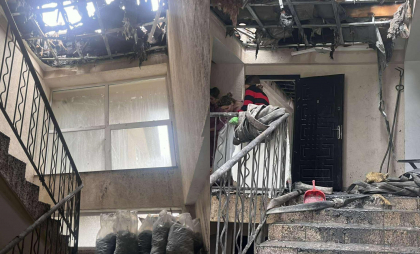 Scene apocaliptice la Durlești: Blocul mistuit de flăcări arată ca după război - FOTO/VIDEO Scene apocaliptice la Durlești: Blocul mistuit de flăcări arată ca după război - FOTO/VIDEO