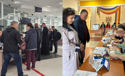 Start vot ziua 3: Cetățenii români din Republica Moldova sunt așteptați și astăzi la urnele de vot pentru a alege președintele României
