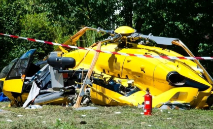 Două elicoptere s-au ciocnit în zbor în Finlanda. Mai multe persoane au murit