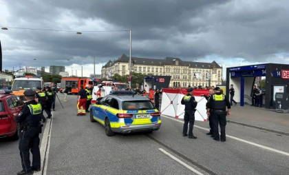 Cel puțin 12 răniți într-un atac cu cuțitul la gara centrală din Hamburg. Trei sunt în stare critică