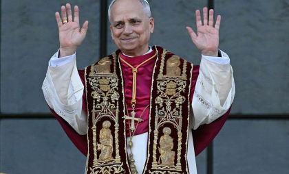 Papa Leon al XIV-lea şi-a preluat scaunul de episcop al Romei în Bazilica Sfântul Ioan din Lateran
