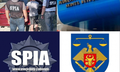 Un polițist din Strășeni, prins în timp ce lua mită. A fost condamnat la 2 ani de închisoare 