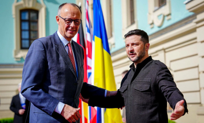 Când a ridicat, de fapt, Occidentul interdicția ca Ucraina să atace teritoriul Rusiei cu arme NATO. Merz rupe tăcerea Când a ridicat, de fapt, Occidentul interdicția ca Ucraina să atace teritoriul Rusiei cu arme NATO. Merz rupe tăcerea