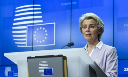 Nicuşor Dan, felicitat telefonic de preşedintele Comisiei Europene, Ursula von der Leyen Nicuşor Dan, felicitat telefonic de preşedintele Comisiei Europene, Ursula von der Leyen