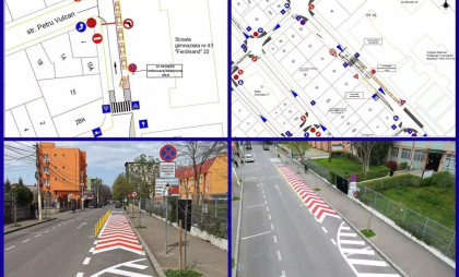 Mai multă siguranță pentru copii și elevi. Vom avea primele coridoare școlare pe străzi cu semne de circulație și marcaje. Când vor fi instalate