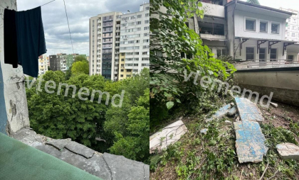 Reacția UTM, după ce balconul unui cămin studențesc s-a prăbușit: „Situația este în totalitate sub control”