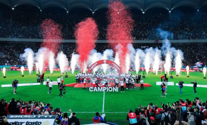 UEFA a publicat noul clasament al coeficienților. FCSB, urcare spectaculoasă
UEFA a publicat noul clasament al coeficienților. FCSB, urcare spectaculoasă