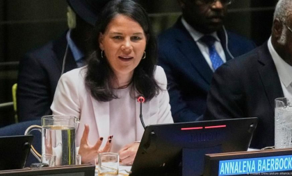 Fostul şef al diplomaţiei germane, Annalena Baerbock, urmează să devină preşedintele Adunării Generale a ONU