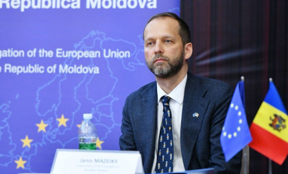 UE își ia rămas-bun de la Eugen Doga prin vocea ambasadorului Mazeiks: „Melodiile maestrului vor rămâne pentru totdeauna parte a sufletului Moldovei”
