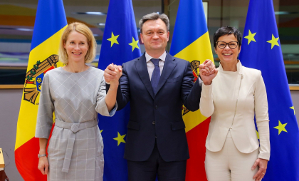Dorin Recean, alături de înalții oficiali europeni, la încheierea celui de-al 9-lea Consiliu de Asociere RM-UE: „Aderarea noastră la UE deja are loc” - VIDEO Dorin Recean, alături de înalții oficiali europeni, la încheierea celui de-al 9-lea Consiliu de Asociere RM-UE: „Aderarea noastră la UE deja are loc” - VIDEO