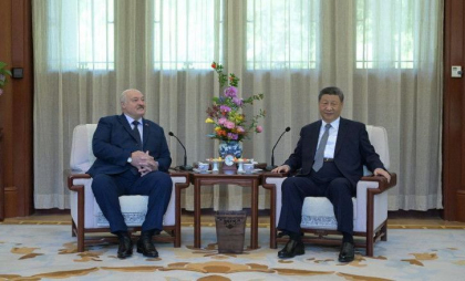 Aleksandr Lukaşenko i s-a plâns lui Xi Jinping de faptul că Occidentul exercită o presiune fără precedent asupra Chinei şi Belarusului
Aleksandr Lukaşenko i s-a plâns lui Xi Jinping de faptul că Occidentul exercită o presiune fără precedent asupra Chinei şi Belarusului