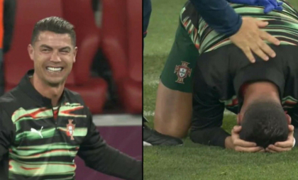 Reacția virală a lui Cristiano Ronaldo după câştigarea Ligii Naţiunilor: „Nimic nu este mai bun" - FOTO/ VIDEO
Reacția virală a lui Cristiano Ronaldo după câştigarea Ligii Naţiunilor: „Nimic nu este mai bun" - FOTO/ VIDEO