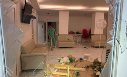 Imagini de coșmar din maternitatea din Ucraina bombardată de ruși - FOTO/VIDEO