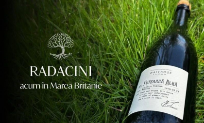 Spumantul Fetească Albă de la Radacini Wines, desemnat băutura verii în Marea Britanie