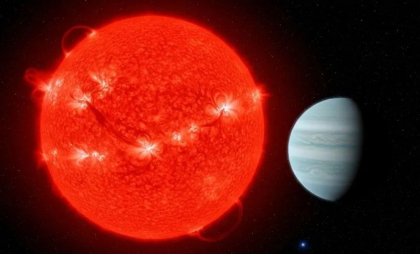 O planetă uriașă care nu ar trebui să existe a fost descoperită de astronomi în jurul unei stele minuscule O planetă uriașă care nu ar trebui să existe a fost descoperită de astronomi în jurul unei stele minuscule