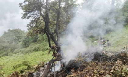Nou accident aviatic în India. Un elicopter cu pelerini hinduși s-a prăbușit, iar toți pasagerii au murit Nou accident aviatic în India. Un elicopter cu pelerini hinduși s-a prăbușit, iar toți pasagerii au murit