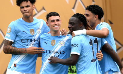 Manchester City, victorie categorică în cea mai dezechilibrată grupă de la Mondialul Cluburilor”! "El Diablito", primul gol în tricoul "cetățenilor"
Manchester City, victorie categorică în cea mai dezechilibrată grupă de la Mondialul Cluburilor”! "El Diablito", primul gol în tricoul "cetățenilor"