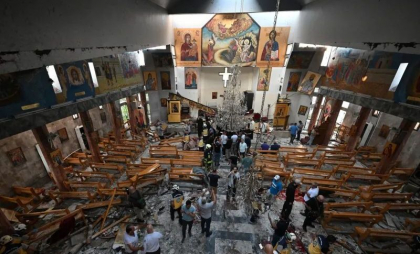 Mesajul Papei Leon, după carnagiul din Siria soldat cu 25 de morți. Vaticanul se teme de un nou exod al creștinilor din Orientul Mijlociu
