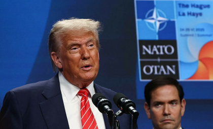„Văd că ești profund afectată”. Discuția virală dintre Trump și o jurnalistă BBC al cărei soț luptă în armata ucraineană - VIDEO
