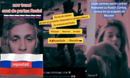 Campanie pe TikTok: Apeluri de înrolare în armata lui Putin distribuite masiv în România. Ce răspunde Ministerul Apărării român Campanie pe TikTok: Apeluri de înrolare în armata lui Putin distribuite masiv în România. Ce răspunde Ministerul Apărării român