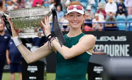 Maya Joint câștigă titlul la Eastbourne după ce a pus capăt tentativei Alexandrei Eala de a scrie istorie Maya Joint câștigă titlul la Eastbourne după ce a pus capăt tentativei Alexandrei Eala de a scrie istorie