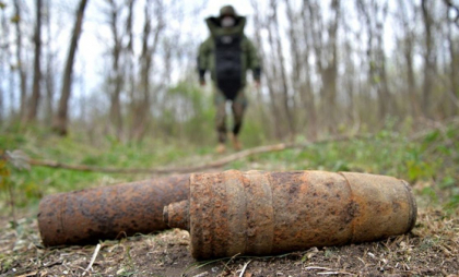 Peste 20 de obiecte explozive din perioada celui de-al Doilea Război Mondial, depistate și nimicite de geniștii Armatei Naționale 