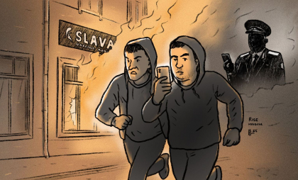 Interlopii moldoveni care au dat foc la Slava Ukraina. RISE le-a urmărit traseul până la misiunea de sabotaj din Estonia 