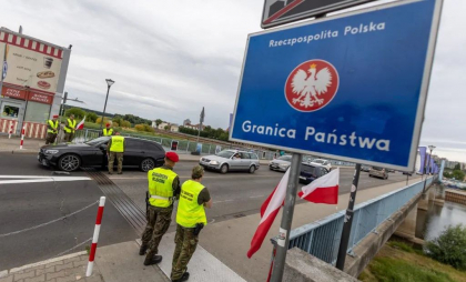 Polonia introduce de azi controalele la frontiera cu Germania și Lituania. Cum explică măsura
