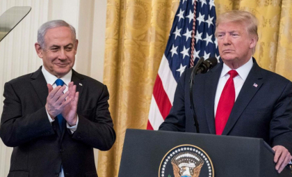 Netanyahu face jocul speranţelor lui Trump pentru pacea în Orientul Mijlociu şi îl nominalizează pentru Premiul Nobel Netanyahu face jocul speranţelor lui Trump pentru pacea în Orientul Mijlociu şi îl nominalizează pentru Premiul Nobel