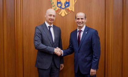 Secretarul de stat Valeriu Mija și ambasadorul Thomas Lenk au abordat perspectivele reglementării conflictului transnistrean și reintegrării țării