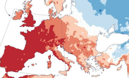 Luna iunie a fost cea mai caldă înregistrată vreodată în Europa de Vest