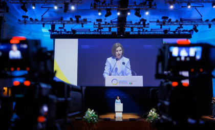 Republica Moldova, coridor logistic pentru reconstrucția Ucrainei: Anunțul Maiei Sandu de la Roma - FOTO Republica Moldova, coridor logistic pentru reconstrucția Ucrainei: Anunțul Maiei Sandu de la Roma - FOTO