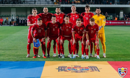 Moldova își menține poziția în Clasamentul FIFA