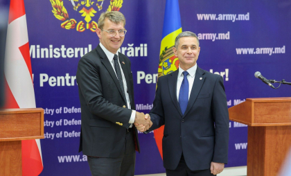Danemarca oferă Republicii Moldova 7 milioane de euro pentru consolidarea securității și apărării Danemarca oferă Republicii Moldova 7 milioane de euro pentru consolidarea securității și apărării
