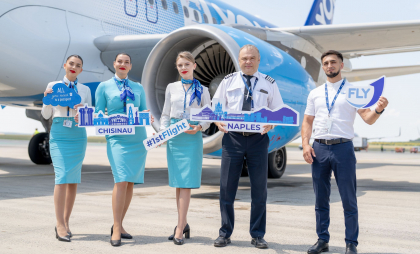 FLYONE lansează ruta directă Chișinău – Napoli, începând cu 15 iulie