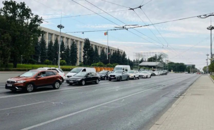 Traficul rutier pe unele străzi din zona centrală a capitalei - suspendat parțial. Explicațiile autorităților