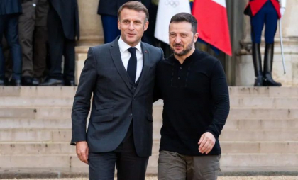 Franța promite asistență suplimentară pentru Ucraina. Ce a obținut Zelenski de la Macron