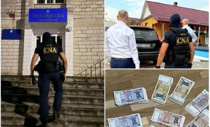 Sinteza CNA: Dosar cu mită de jumătate de milion de lei, condamnări și sechestre aplicate pe bunuri de 2,4 milioane de lei