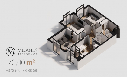 Apartament în Durlești de la Milanin — o investiție inteligentă și o ofertă avantajoasă până pe 31 august