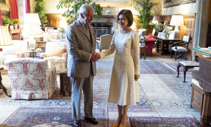Maia Sandu s-a întâlnit cu regele Charles la reședința sa din Sandringham. Mesajul publicat de șefa statului pe rețelele de socializare - FOTO 