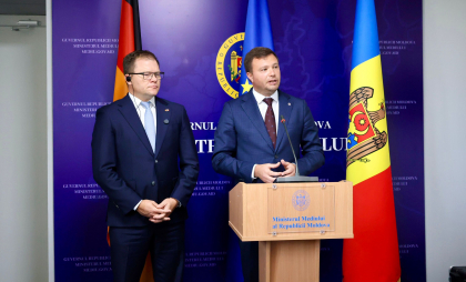 Ministrul Mediului s-a întâlnit cu omologul său din Germania. Este prima oară când vine în Republica Moldova