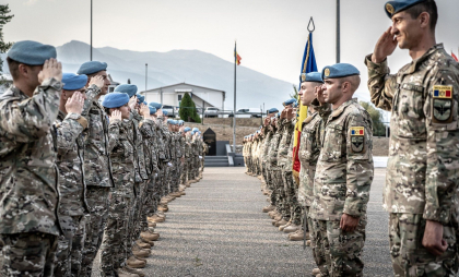 Contingentul KFOR 23 din Republica Moldova preia misiunea de menținere a păcii în Kosovo - FOTO