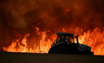 Bulgaria, în flăcări. 236 de incendii de vegetație. Armata intervine, iar UE trimite ajutor aerian
