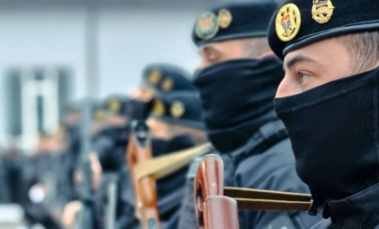 Exerciții tactice ale mascaților „Fulger” în raionul Ștefan Vodă: Poliția Națională îndeamnă populația la calm