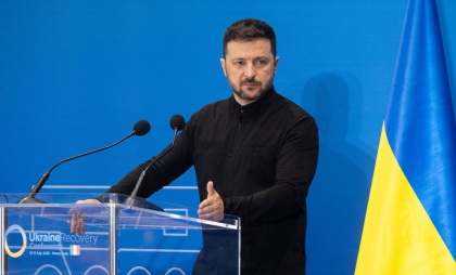 Zelenski cere, din nou, schimbarea regimului din Rusia și confiscarea activelor rusești înghețate de Occident Zelenski cere, din nou, schimbarea regimului din Rusia și confiscarea activelor rusești înghețate de Occident