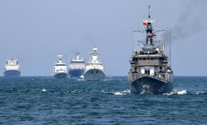 Nave chineze au sosit la Vladivostok pentru exerciţii comune cu Rusia. Cum arată piesele de rezistență din flota lui Xi Jinping - VIDEO