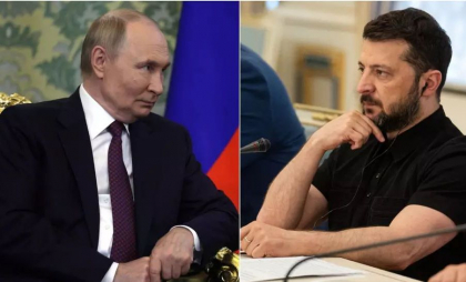Vladimir Putin e gata să se întâlnească cu Volodimir Zelenski. Anunțul făcut de Dmitri Peskov
Vladimir Putin e gata să se întâlnească cu Volodimir Zelenski. Anunțul făcut de Dmitri Peskov