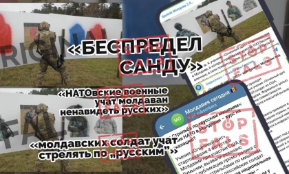 Ministerul Apărării, despre informația apărută în mediul online precum că în Moldova, militarii NATO se antrenează efectuând trageri asupra unor ținte înfățișând militari ruși: „Un fals”