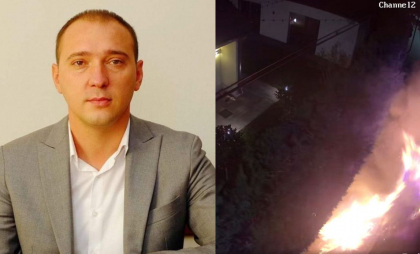 Dosar penal după explozia din curtea primarului de la Stăuceni. Făptașul este căutat de autorități
